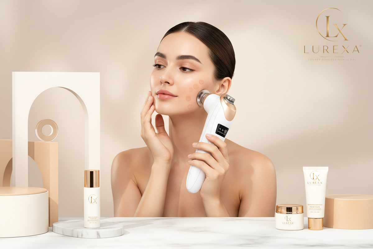 Rutina de skincare con dispositivo de poros: paso a paso